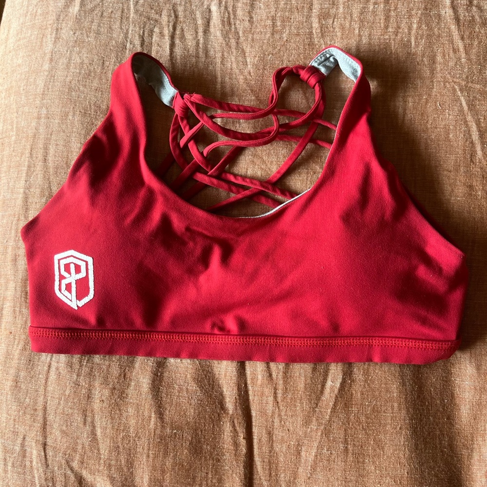 born primitive - strappy sports bra M